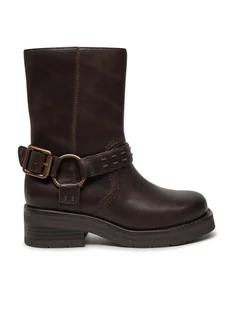 Clarks Botki Rebelle Up 26178898 Brązowy - Botki damskie - miniaturka - grafika 1