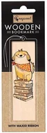 Zakładki do książek - Cozywood Zakładka drewniana Pies na książkach - gadżet - miniaturka - grafika 1