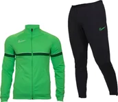 Dresy męskie - Nike Dres męski Nike Dri-FIT Academy zielono czarny - miniaturka - grafika 1