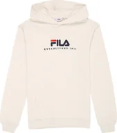 Bluzy damskie - Bluza Fila Valsera kremowa FAU0227 10010 M - miniaturka - grafika 1