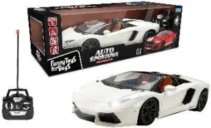 Auto sportowe R/C Toys For Boys białe - Artyk - Zabawki i gry sportowe - miniaturka - grafika 1