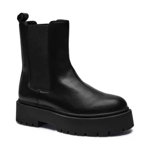 TWINSET Sztyblety z dodatkiem skóry - Sztyblety damskie - miniaturka - grafika 1