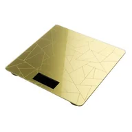 Wagi łazienkowe - Waga łazienkowa elektroniczna Loren złoty - miniaturka - grafika 1