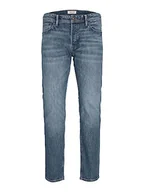 Spodenki męskie - Bestseller A/S Męskie spodnie dżinsowe JJICHRIS JJJORIGINAL SBD 455 NOOS, Blue Denim, 32/30, Blue Denim, 32W / 30L - miniaturka - grafika 1