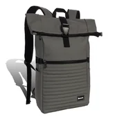 Plecaki - Bench uni plecak biznesowy plastikowypoliuretan szary D2ORI315K - miniaturka - grafika 1