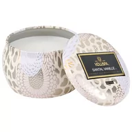 Świece - Voluspa Santal Vanille Decorative Tin Candle 25h - miniaturka - grafika 1