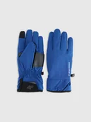 Rękawiczki - 4F Rękawiczki zimowe Touch Screen uniseks - granatowe L - miniaturka - grafika 1