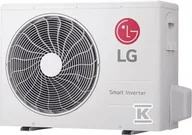 Klimatyzatory - Klimatyzator LG Dualcool Deluxe Soft Air 2,5kW jednostka zewnętrzna split - miniaturka - grafika 1