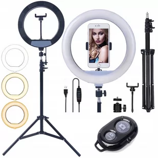 Lampa Pierścieniowa LED 60W RING Statyw 220cm Pilot XX - Lampy studyjne - miniaturka - grafika 2