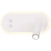 Lampy ścienne - Candellux MIRACLE LAMPA KINKIET 6W+3W LED BIAŁY 22-76014 - miniaturka - grafika 1