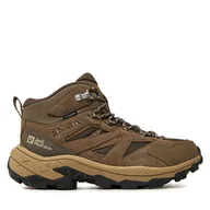 Buty trekkingowe damskie - Trekkingi Jack Wolfskin Vojo Tour Texapore Mid W A62071 Szary - miniaturka - grafika 1