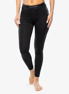 Legginsy damskie Icebreaker damskie 200 Oasis Leggings - blk - Kalesony - miniaturka - grafika 1