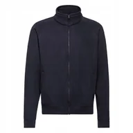 Bluzy męskie - Bluza Męska Rozpinana Sweat Jacket Deep Navy r. L - miniaturka - grafika 1