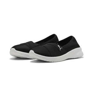 Damskie sneakersy Adelina 2 PUMA Black White - Buty trekkingowe damskie - miniaturka - grafika 1