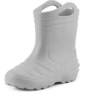 Ladeheid Kalosze dziecięce, lekkie jak piórko, z tworzywa EVA, kalosze termiczne z podszewką KL051, szary, 31 EU - Buty dla dziewczynek - miniaturka - grafika 1