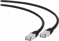 Pozostałe akcesoria sieciowe - GEMBIRD S/FTP Cat. 6A LSZH patch cord black 15m - miniaturka - grafika 1