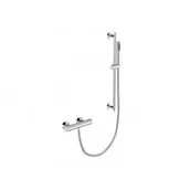 Zestawy prysznicowe - BESCO BP-VNTII-CH VEO zestaw prysznicowy termostatyczny chrom - miniaturka - grafika 1