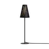 Lampy stojące - Nowodvorski Lampa stołowa TRIFLE BLACK złoty wzór ozdobny czarny 8077 - miniaturka - grafika 1