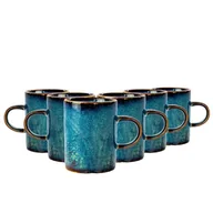 Filiżanki - Komplet filiżanek do espresso 90 ml 6szt. Porcelana do kawy - miniaturka - grafika 1