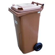 Kosze na śmieci - FENIKS Kosz na odpady | Europlast 120L Bio | Ruszt Gratis - miniaturka - grafika 1