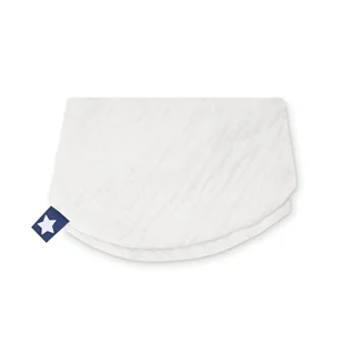 Julius Zöllner Chusta na szyję ze 100% bawełny muślinowej, 40/17 cm, certyfikat Öko-Tex Standard 100, Made in Germany, kość słoniowa - Akcesoria i dodatki do ubrań dla dzieci - miniaturka - grafika 1