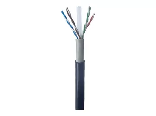 GEMBIRD kabel instalacyjny skrętka UTP zewnętrzny kat. 6 drut 305m czarny - Kable miedziane - miniaturka - grafika 1