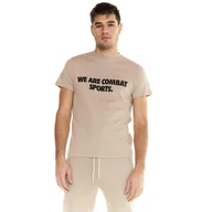 Koszulki sportowe męskie - Męski T-shirt Leone z krótkim rękawem typu Urban - miniaturka - grafika 1