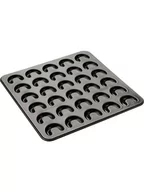 Formy do ciast - Zenker Blacha w kolorze czarnym do pieczenia ciasteczek - 31 x 30 cm - miniaturka - grafika 1