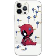 Etui i futerały do telefonów - Etui Marvel dedykowane do Iphone 5/5S/SE, wzór: Deadpool 005 Etui częściowo przeźroczyste, oryginalne i oficjalnie licencjonowane - miniaturka - grafika 1