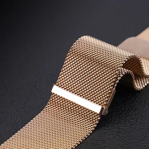 Dux Ducis Magnetic Strap pasek do Watch 7 / 6 / 5 / 4 / 3 / 2 / SE (41 / 40 / 38mm) magnetyczna opaska złoty (Milanese Version) - Akcesoria do smartwatchy - miniaturka - grafika 6