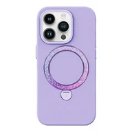 Etui i futerały do telefonów - Etui Joyroom PN-14L2 Dancing Circle do iPhone 14 Pro (fioletowe) - miniaturka - grafika 1