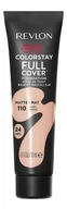 Podkłady do twarzy - Revlon Colorstay 24HRS Full Cover Podkład kryjąco-matujący nr 110 Ivory 30ml - miniaturka - grafika 1