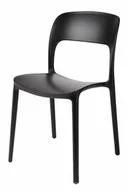 Fotele i krzesła biurowe - D2.Design Krzesło Flexi czarne 40553 - miniaturka - grafika 1