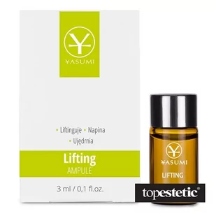 Yasumi Yasumi Lifting Ampułka silnie liftingująca 3 ml - Pozostałe kosmetyki do pielęgnacji twarzy - miniaturka - grafika 1