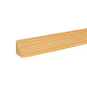 Listwy i profile - Listwa trójkątna sosna naturalna DR12 18 x 18 mm x 210 cm - miniaturka - grafika 1