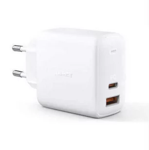 Aukey PA-B3 ultraszybka ładowarka sieciowa 2xUSB Power Delivery (1xUSB A+1xUSB C) 65W 5.4A PA-B3 - Ładowarki do telefonów - miniaturka - grafika 2