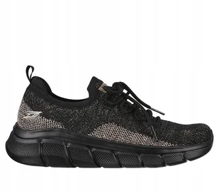 Skechers 117113 Bkgd r. 38 czarny sportowy mesh - Buty sportowe damskie - miniaturka - grafika 1