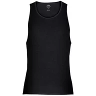 Koszulki sportowe męskie - Męski podkoszulek Icebreaker Anatomica Tank Rozmiar: XL / Kolor: czarny - miniaturka - grafika 1