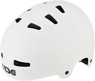 TSG Tsg Helm Evolution Solid Color, Satin White, L/Xl, 75046 (75046_Satin White_L/XL) - Akcesoria do skatingu - miniaturka - grafika 1
