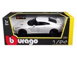 Bburago Nissan GT-R 1:24 biały - Samochody i pojazdy dla dzieci - miniaturka - grafika 3
