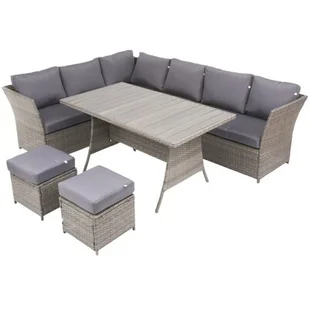 Zestaw mebli ogrodowych PATIO Gabrielle 47250 Popielaty - Meble ogrodowe - miniaturka - grafika 1