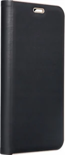 OEM Kabura LUNA Book Gold do XIAOMI Redmi NOTE 13 4G czarny - Etui i futerały do telefonów - miniaturka - grafika 1