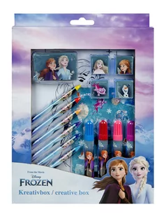 Zestaw Kreatywny Kraina Lodu Zestaw Plastyczny 26Szt. - Dekoratorstwo - miniaturka - grafika 1