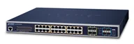 Switche - PLANET GS-5220-24PL4XR łącza sieciowe Zarządzany L3 Gigabit - miniaturka - grafika 1