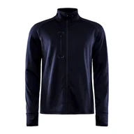 Bluzy męskie - Męska Bluza CRAFT ADV EXPLORE LIGHT MIDLAYER M 1910400-390000 – Granatowy - miniaturka - grafika 1