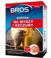 Zwalczanie i odstraszanie szkodników - Bros Sp z o.o kostka na myszy i szczury 100g 1699 - miniaturka - grafika 1