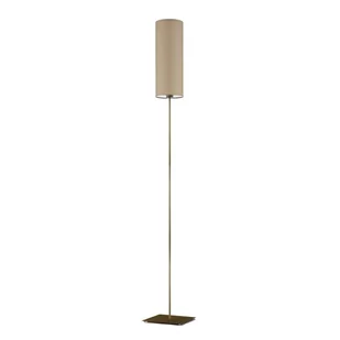 Lampa podłogowa LYSNE Florencja, 60 W, E27, beżowa/złota, 165x20 cm - Lampy stojące - miniaturka - grafika 1