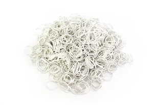 Gumki recepturki 60x1,5x1,5 białe 1kg - Przyborniki na biurko - miniaturka - grafika 1