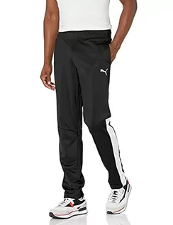 Spodenki męskie - PUMA Męskie spodnie kontrastowe, czarny/biały, XL - grafika 1