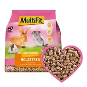 Podłoże dla gryzoni - MultiFit Naturalna ściółka z trocin 4,4 kg - miniaturka - grafika 1